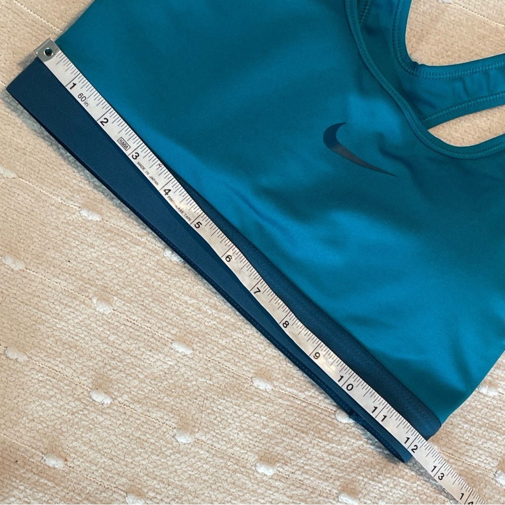 Nike Blue Sports Bra with Racerback Design - Picture 5 of 8